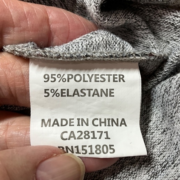 PAPA VANCOUVER Half Sleeve Crew Neck Knit Sweater Burgundy / Beige / Brown XXL - Picture 7 of 7